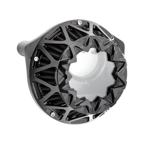 Arlen Ness, CrossFire air cleaner kit. All black