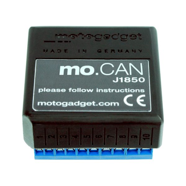 Motogadget, mo.can J1850 Twin Cam connector