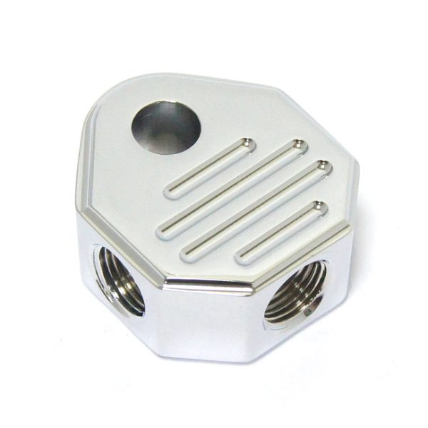 Custom universal brake tee.