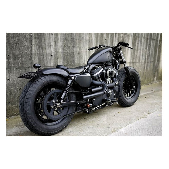 Rough Crafts, 'Iron Guerilla' rear fender kit. Black