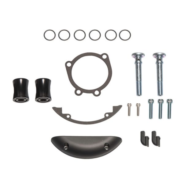 Arlen Ness, hardware kit for Inverted air cleaner. Black