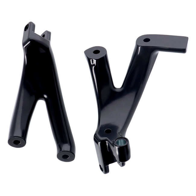 M8 Softail floorboard to foot peg conversion bracket set