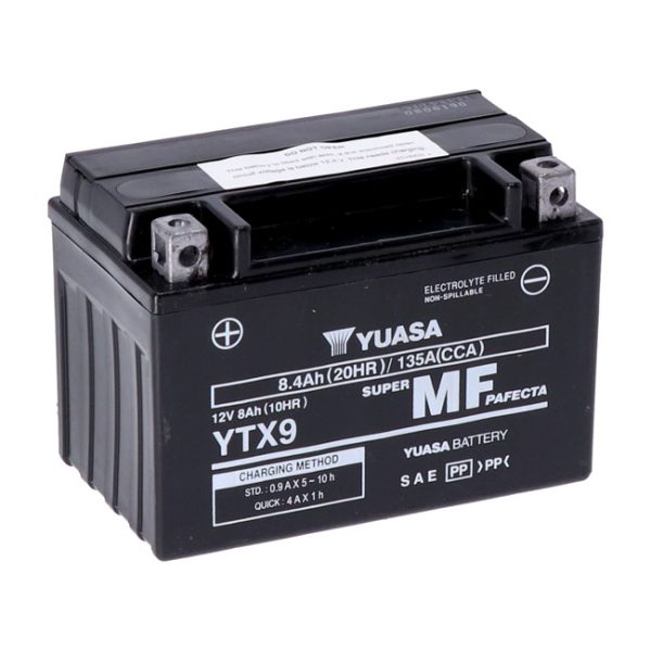 Yuasa, AGM battery, YTX9-WC
