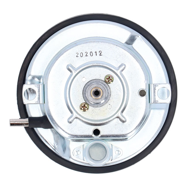 FL speedometer, 'Police face', black. 2:1 mph