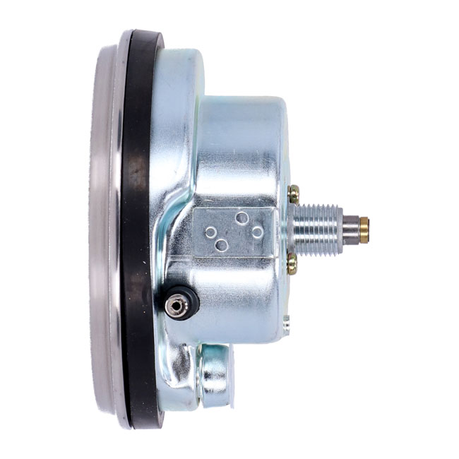 FL speedometer, 'Police face', black. 2:1 mph