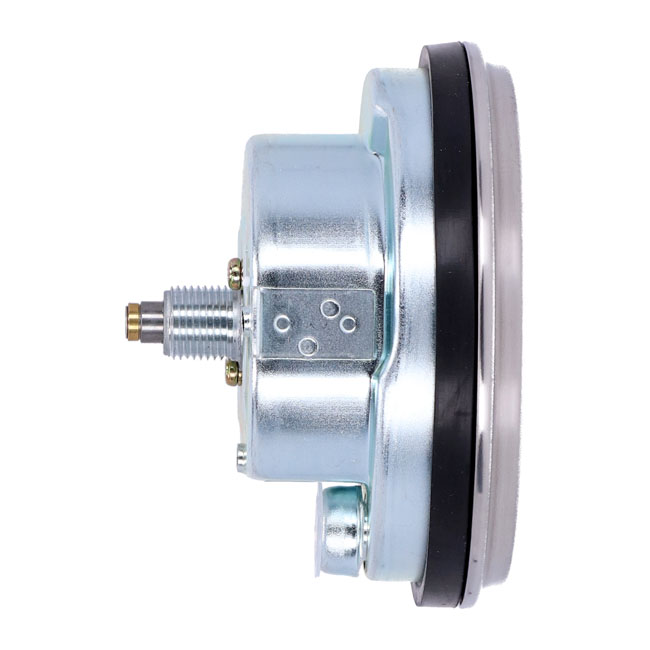 FL speedometer, 'Police face', black. 2:1 mph