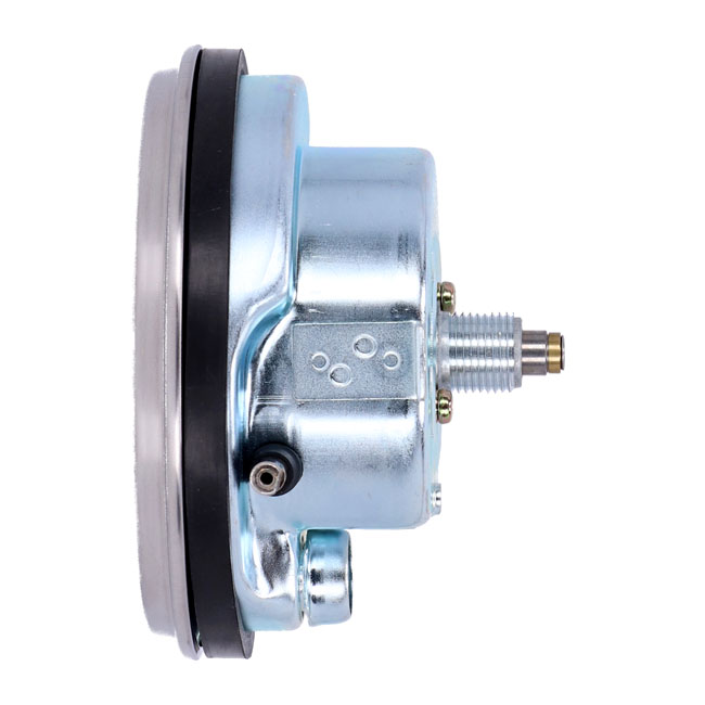 FL speedometer, '68-72 face', black/silver. 1:1 mph