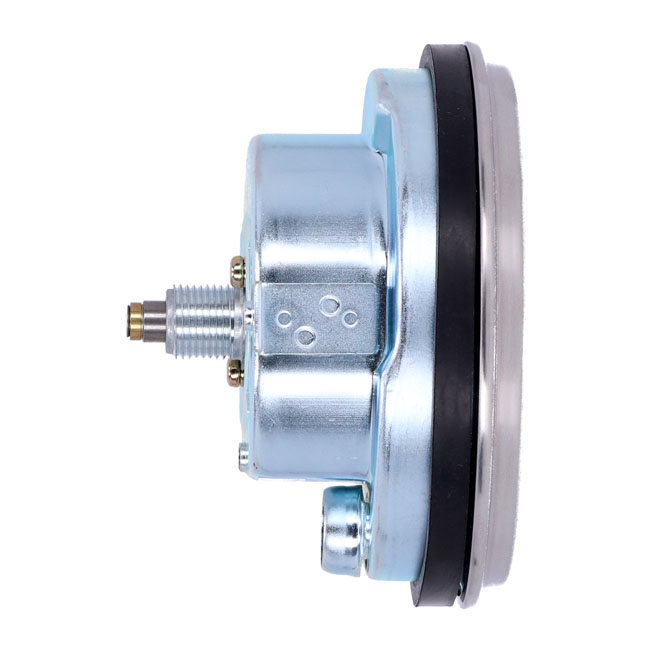 FL speedometer, '68-72 face', black/silver. 1:1 mph