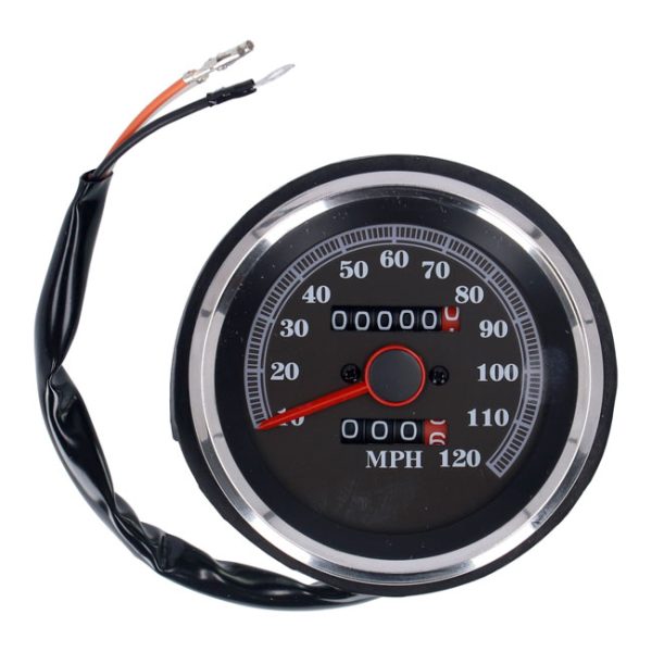 Speedometer 120 mph face