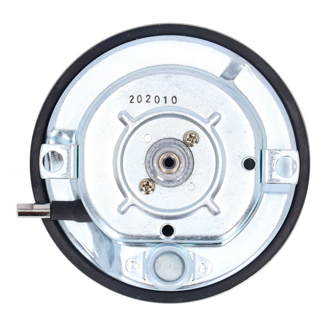 FL speedometer, '74-84 face', black. 2:1 kmh