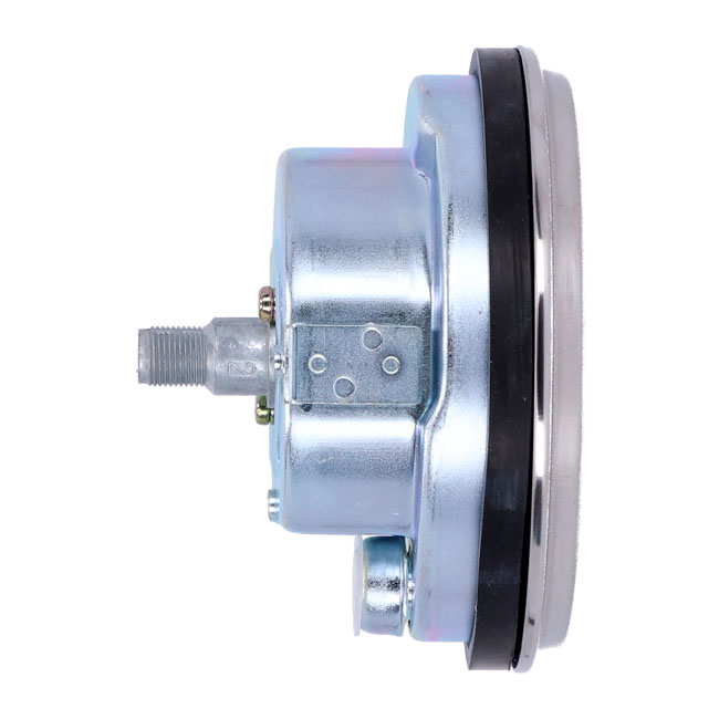 FL speedometer, '36-40 face', white. 2.24:1 mph