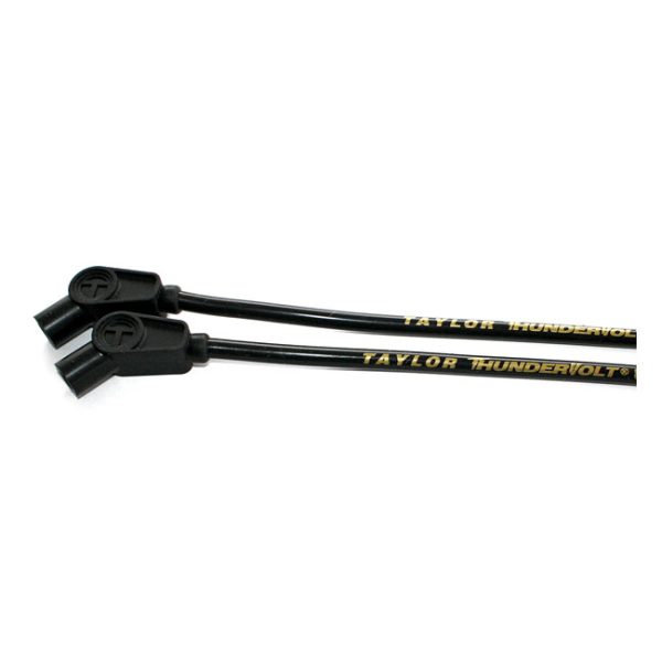 Taylor, 8.2mm ThunderVolt spark plug wire set. Black