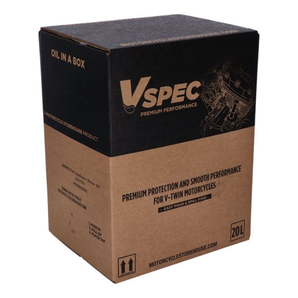 Vspec, 20W50 Full Synthetic motor oil. 20 liter box