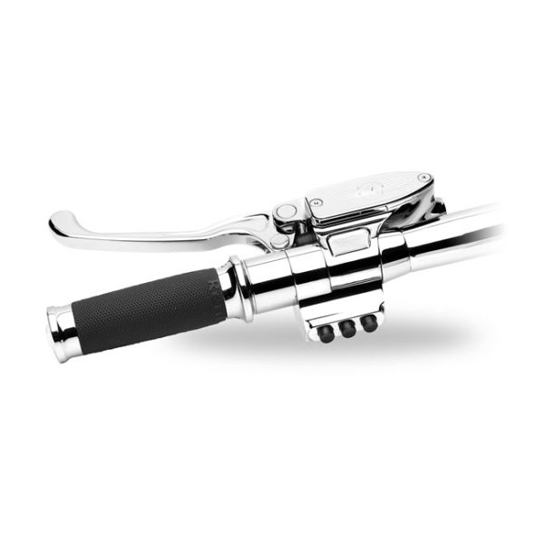 PM, Contour 11/16" hydraulic clutch master cylinder, chrome