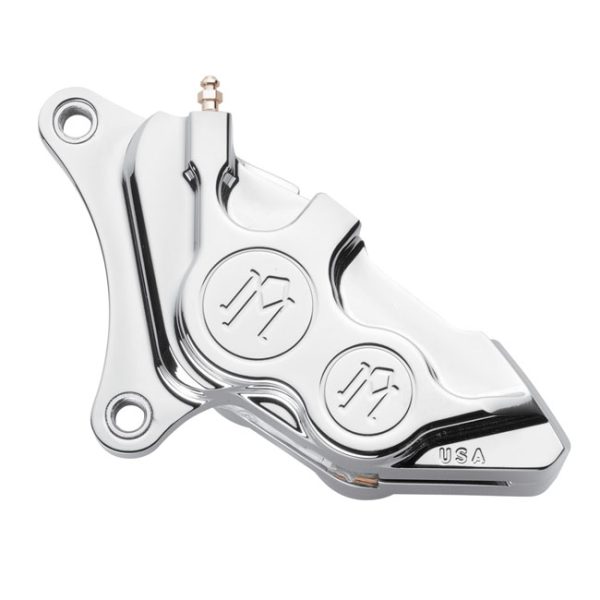 PM, 4-p 137x4b caliper. Bolt-on, 11.5" left front. Polished
