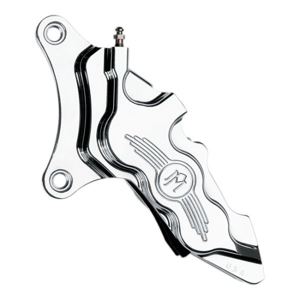 PM, 6-p 112x6b caliper. Bolt-on, 11.5" left front. Chrome