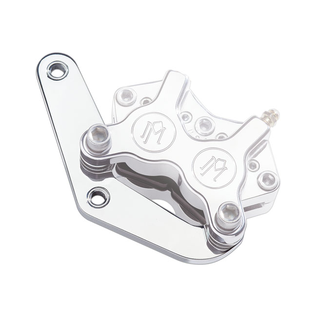 PM, Caliper bracket, 11.5" front left. Chrome