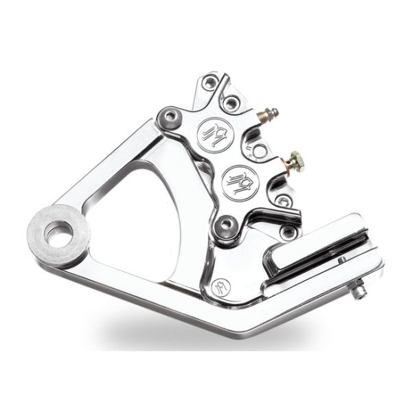 PM, Rear caliper bracket, 11.5". Chrome