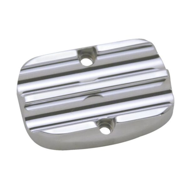 Covingtons, master cylinder top cover. Rear. Chrome