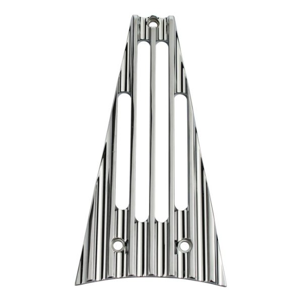 Covingtons, finned frame grill. Chrome