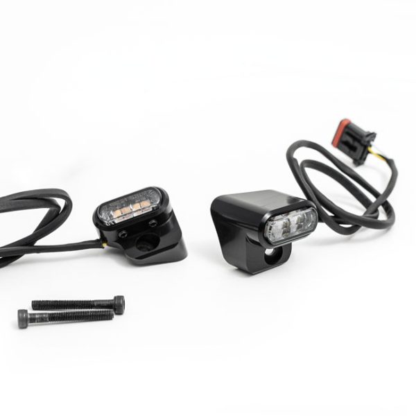 Killer Custom, front LED turn signals