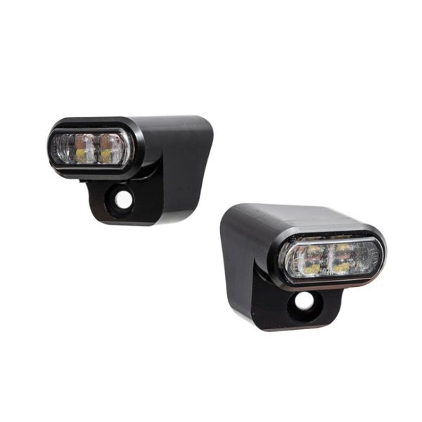 Killer Custom, front LED turn signals