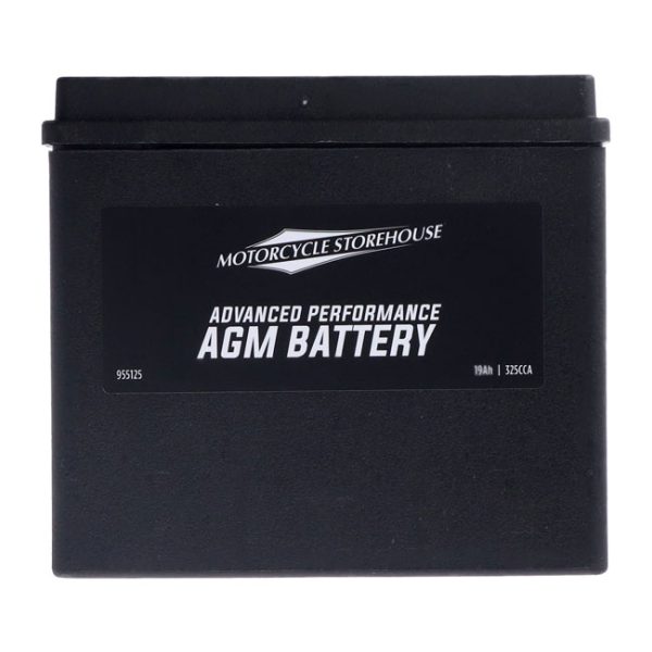 MCS, Advance Series - AGM sealed battery. 12v, 19ah. 325cca