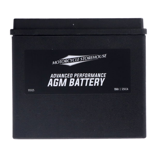 MCS, Advance Series - AGM sealed battery. 12v, 19ah. 325cca