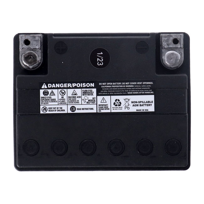 MCS, advance series - AGM sealed battery. 12v, 26ah, 400cca