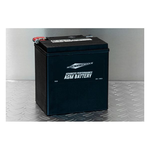 MCS, advance series - AGM sealed battery. 12v, 26ah, 400cca