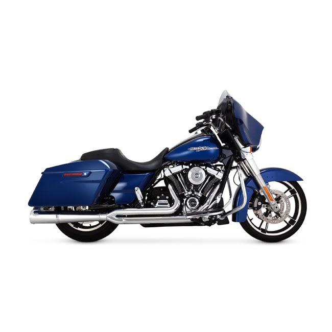Vance & Hines, 2-1 pro pipe PCX exhaust. chrome