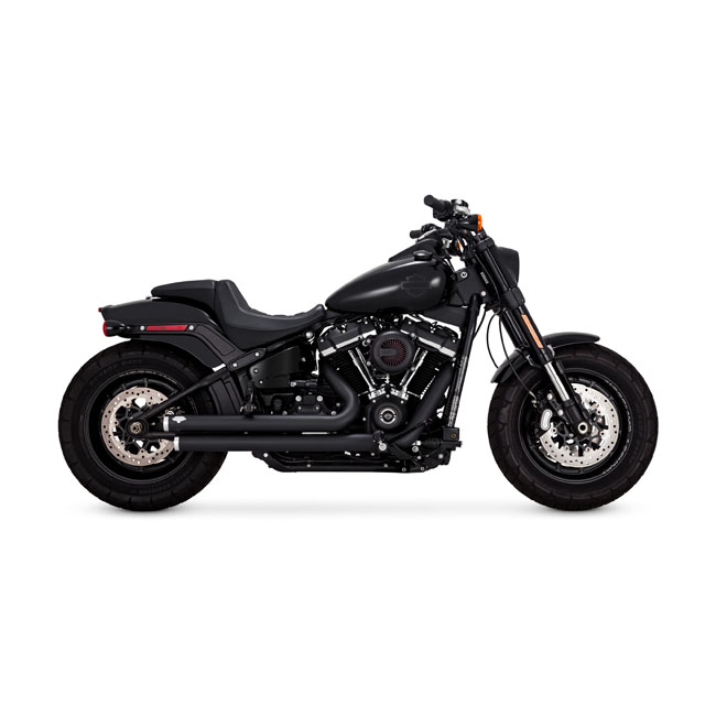 Vance & Hines, 2-1/2" big shots staggered PCX exhaust. black