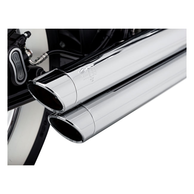 Vance & Hines, 2-1/2" big shots staggered PCX exhaust. chrom