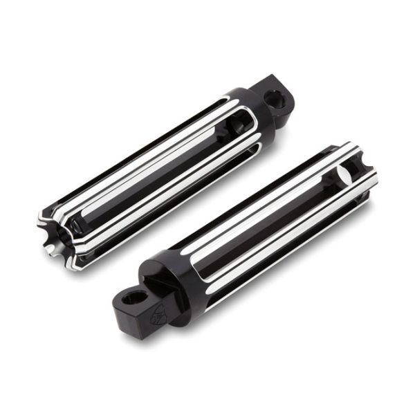 Arlen Ness, 10-Gauge foot pegs. Black