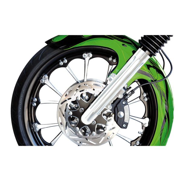 Arlen Ness, Hot legs dual disc deep cut, chrome