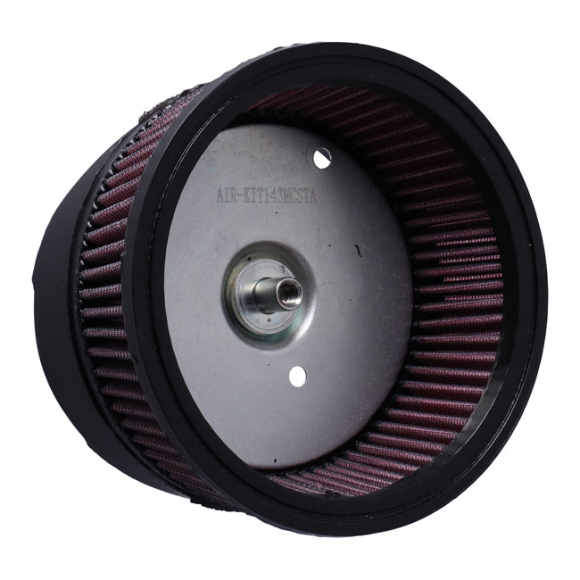 Arlen Ness, Big Sucker Stage I air filter element. Red