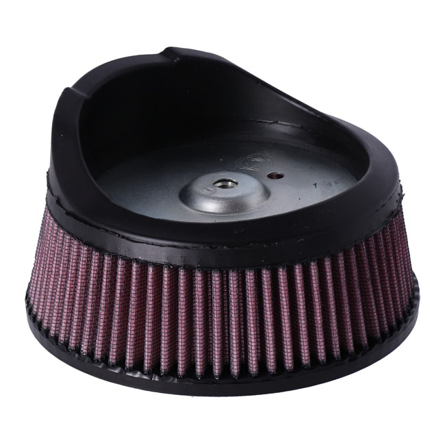 Arlen Ness, Big Sucker Stage I air filter element. Red