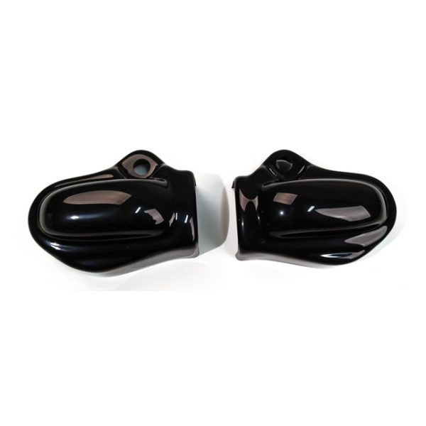 Cult-Werk, rear wheel axle cover kit. Gloss black