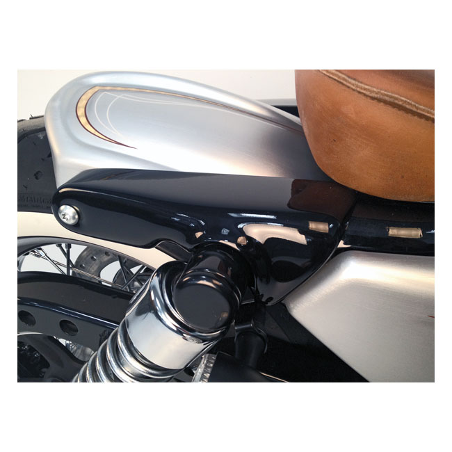 Cult-Werk, XL short fender strut covers. Gloss black
