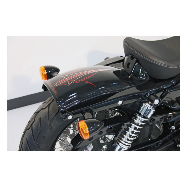 Cult-Werk, XL 'Bobber' rear fender. Matte black