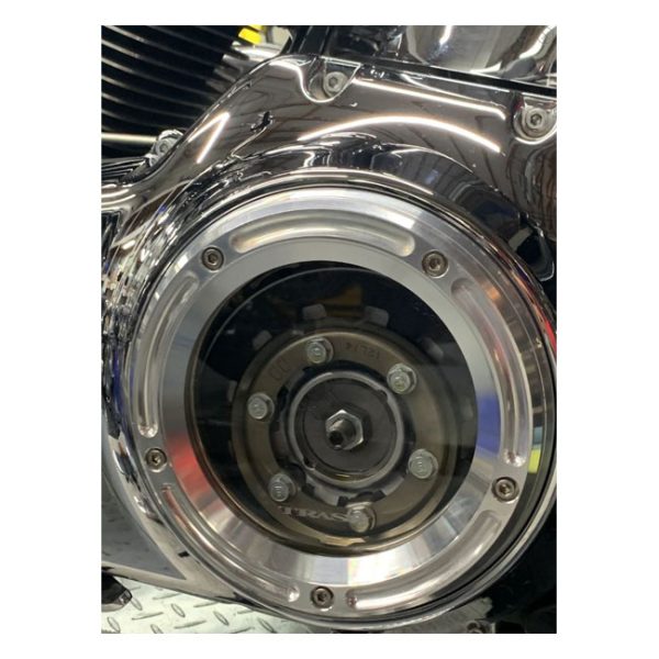 Trask, Assault series derby cover. Chrome