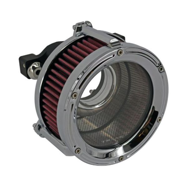 Trask, Assault series air cleaner kit. Chrome