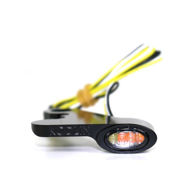 Kodlin, Elypse LED mini front turn signals. Black