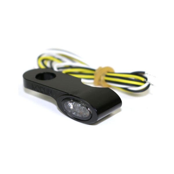 Kodlin, Elypse LED mini turn signals. Front. Black