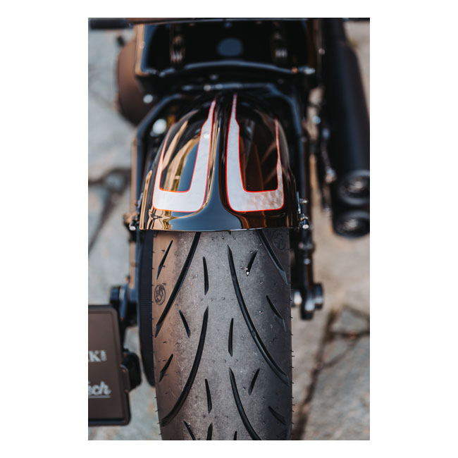Cult-Werk, rear fender 'Old School'. Black