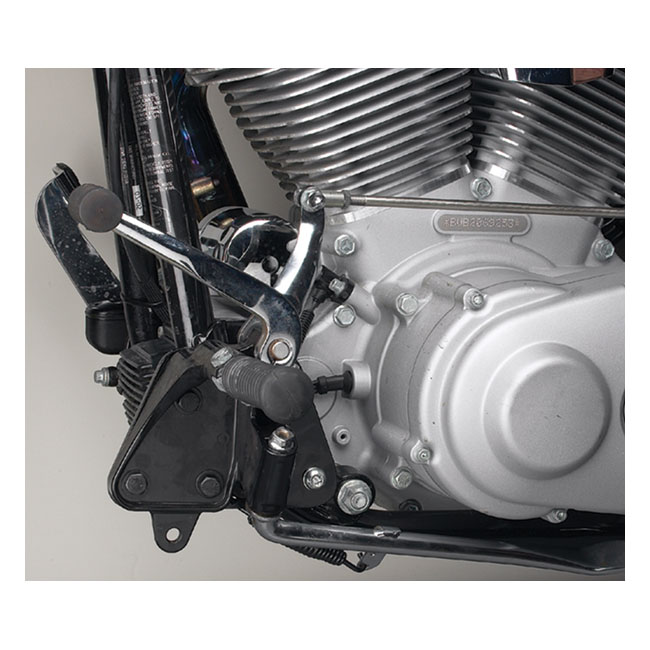 Cycle Visions, 2" forward control extension kit. Black