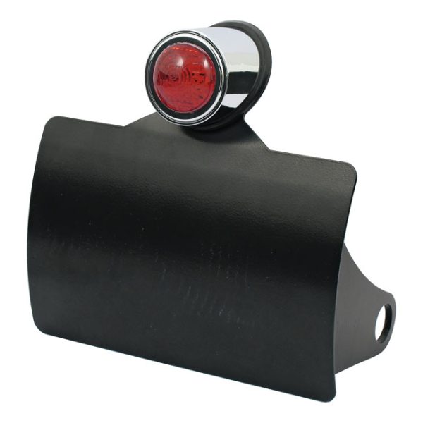 Cpv curved license plate bracket