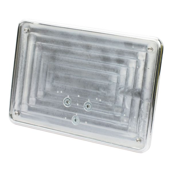 CPV, license plate bracket 25 degree. Belgium. Polished