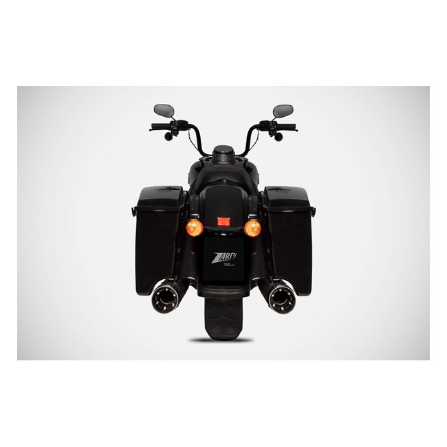 Zard, Inox Touring slip-on mufflers. Matte black