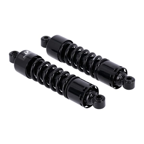 PS, 412 series shock set. 12.5". Heavy Duty. Black